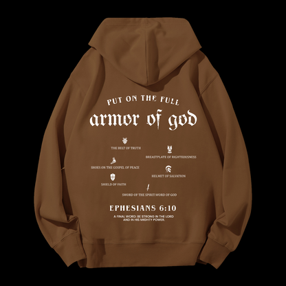 Put On The Full Armor Of God Drawstring Hoodie