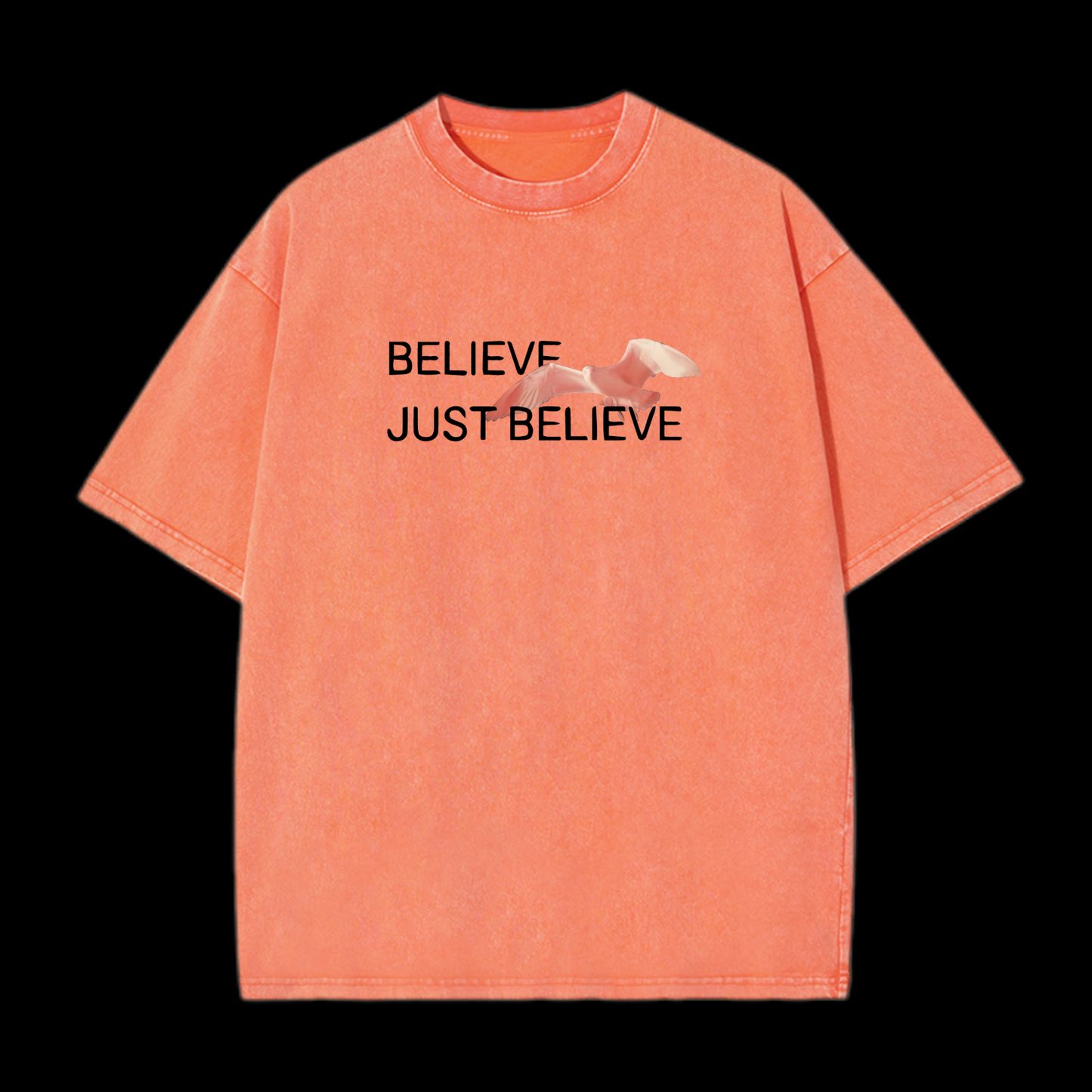 With God All Things Are Possible Washed T-Shirt