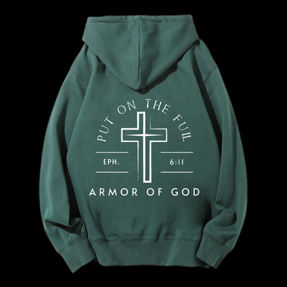 Armor Of God Drawstring Hoodie