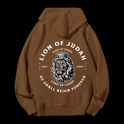 Lion Of Judah Drawstring Hoodie