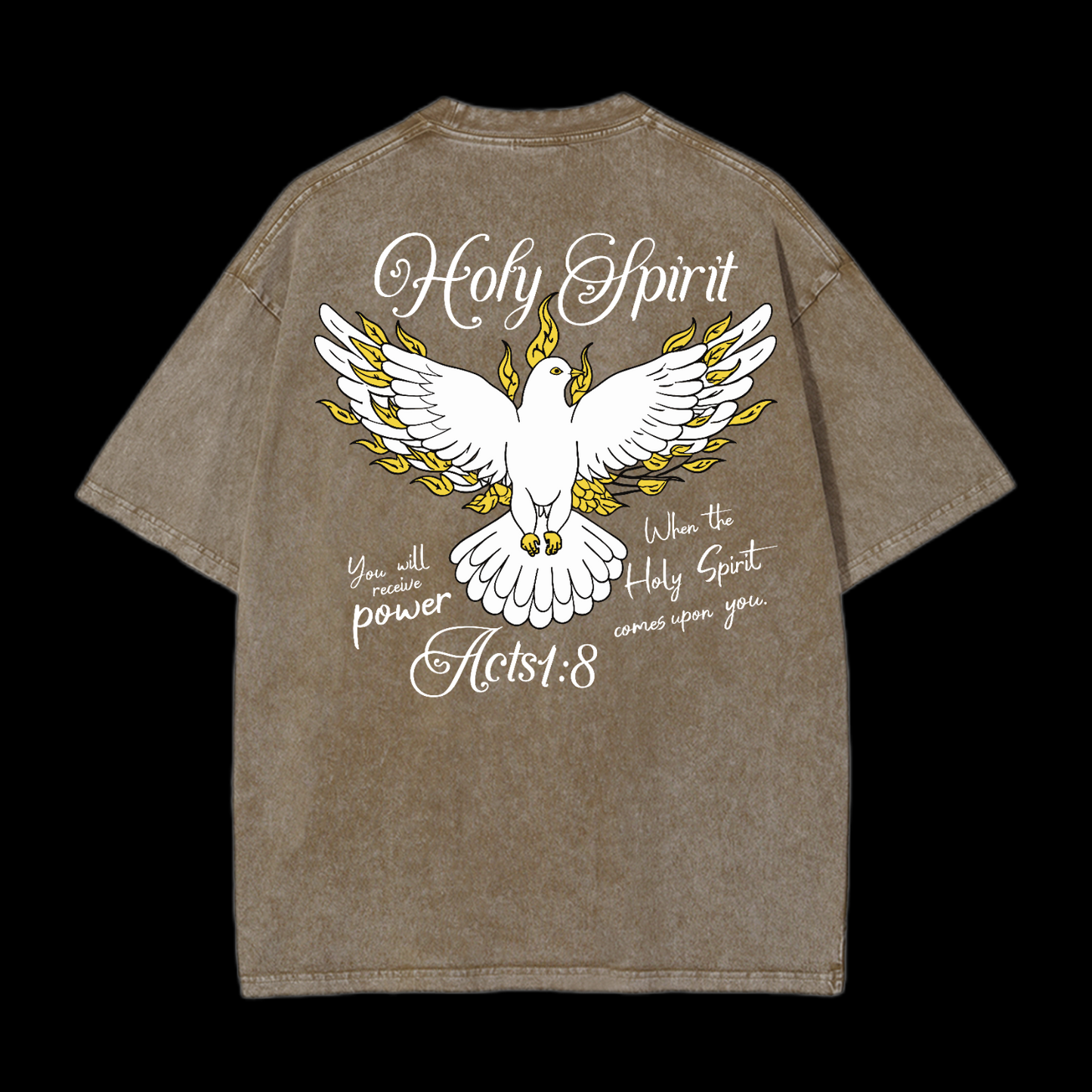 Holy Spirit Washed T-Shirt