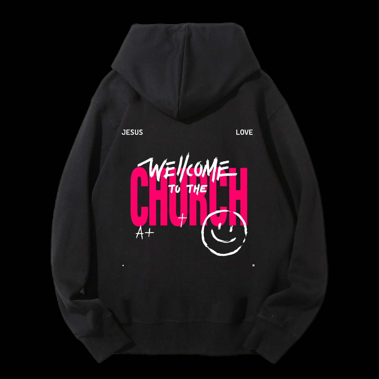 Welcome To The Church Drawstring Hoodie