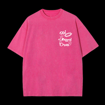 Old Rugged Cross Washed T-Shirt