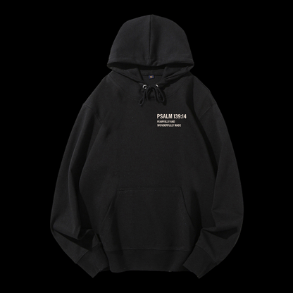 God's Work Psalm 139:14 Drawstring Hoodie