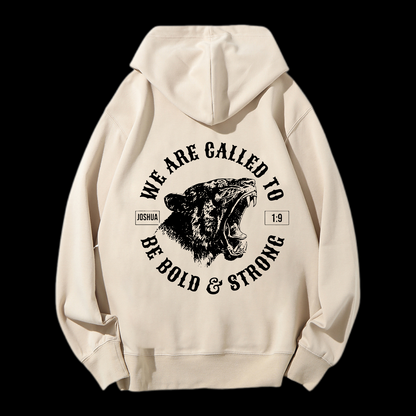 Joshua 1:9 Drawstring Hoodie