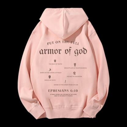 Put On The Full Armor Of God Drawstring Hoodie