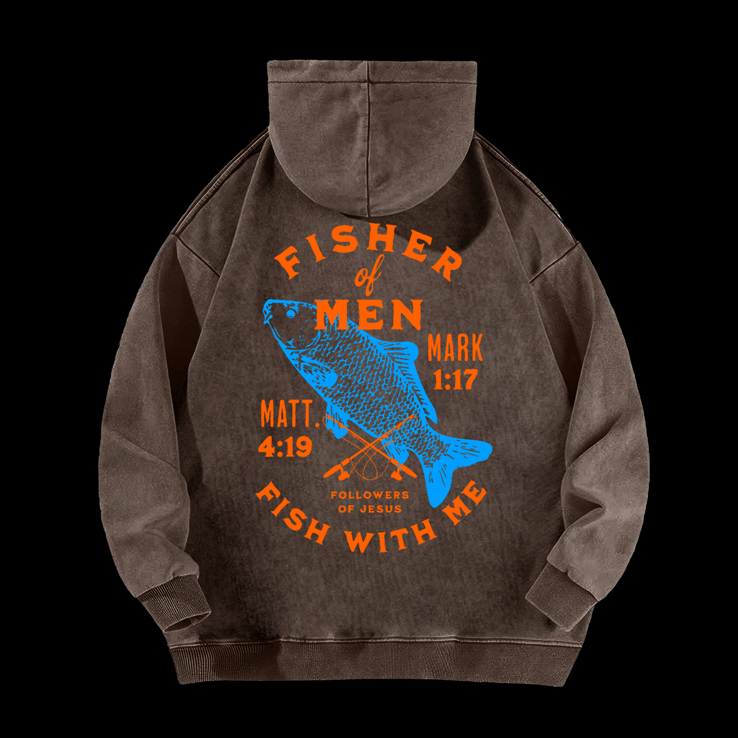 Fisher Of Men Washed Hoodie