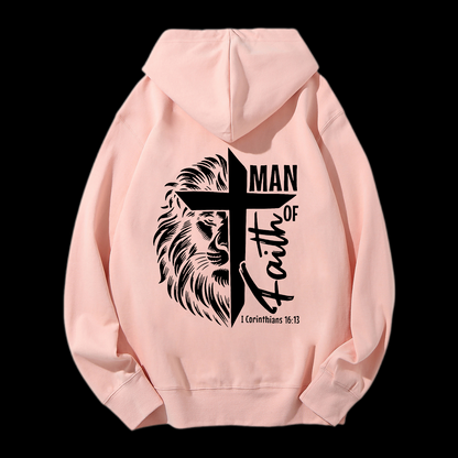 1 Corinthians 16:13 Drawstring Hoodie