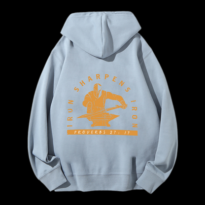Iron Sharpens Iron Drawstring Hoodie