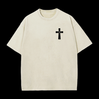 Faith Over Fear Washed T-Shirt