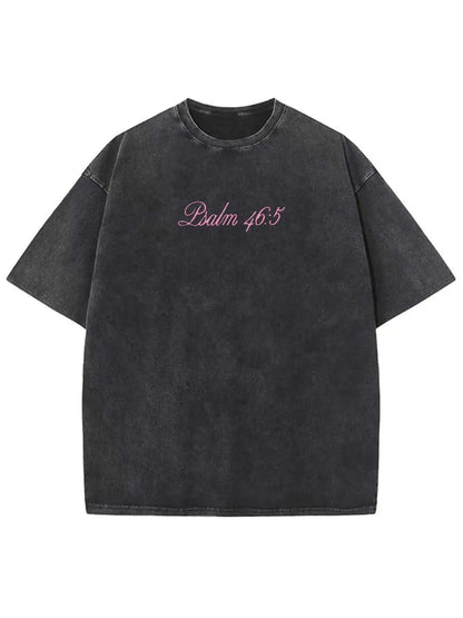 God Is Within Her Unisex Washed T-Shirt