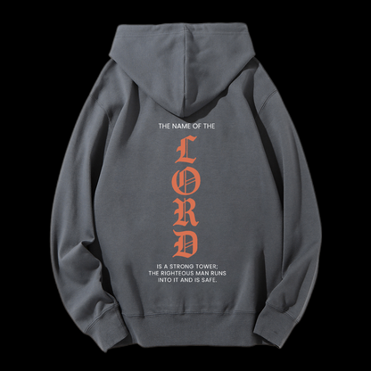 The Name Of The Lord Drawstring Hoodie