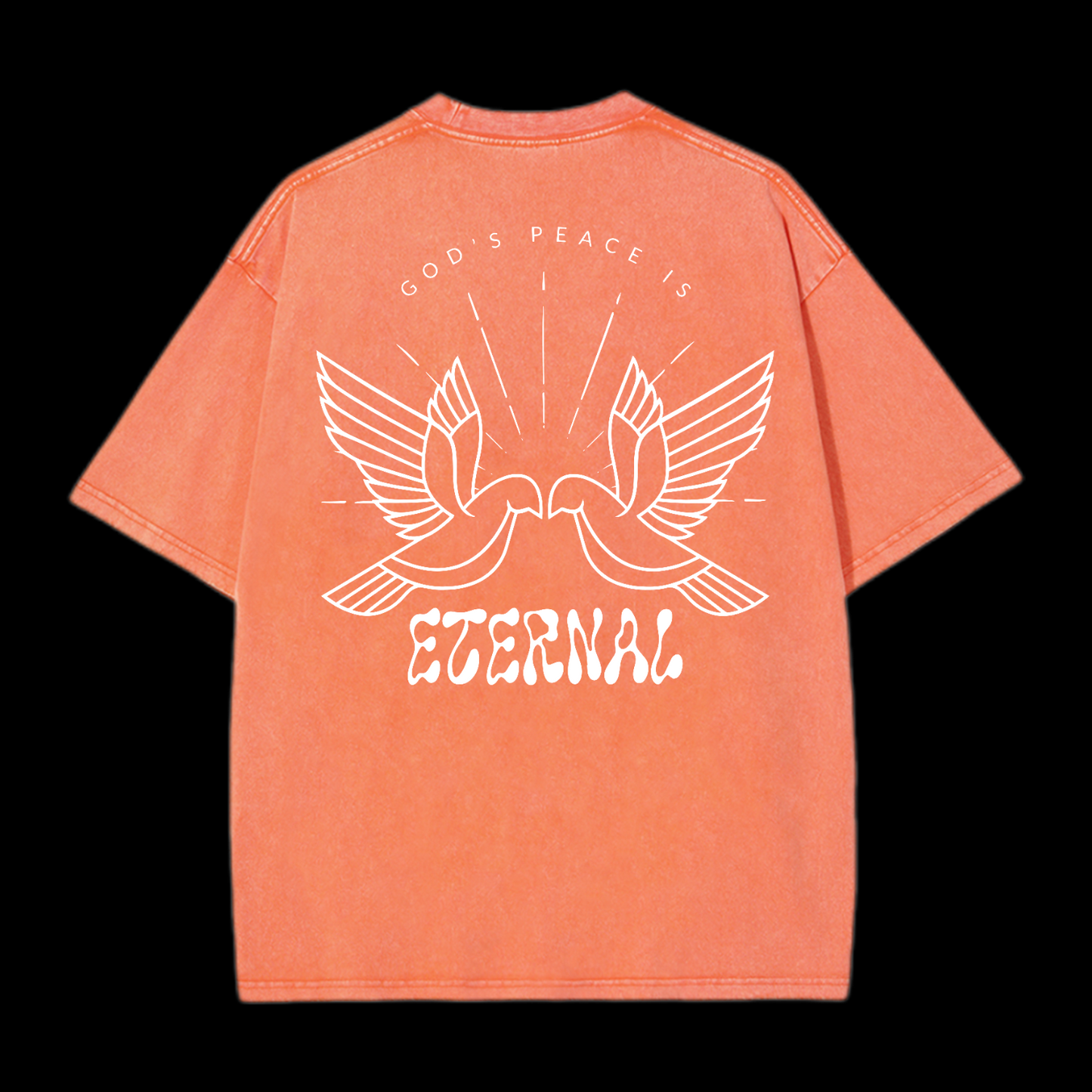 God's Peace Is Eternal Washed T-Shirt
