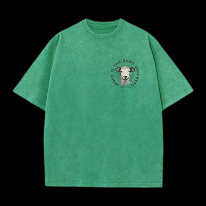 He Left The 99 To Rescue Me Washed T-Shirt