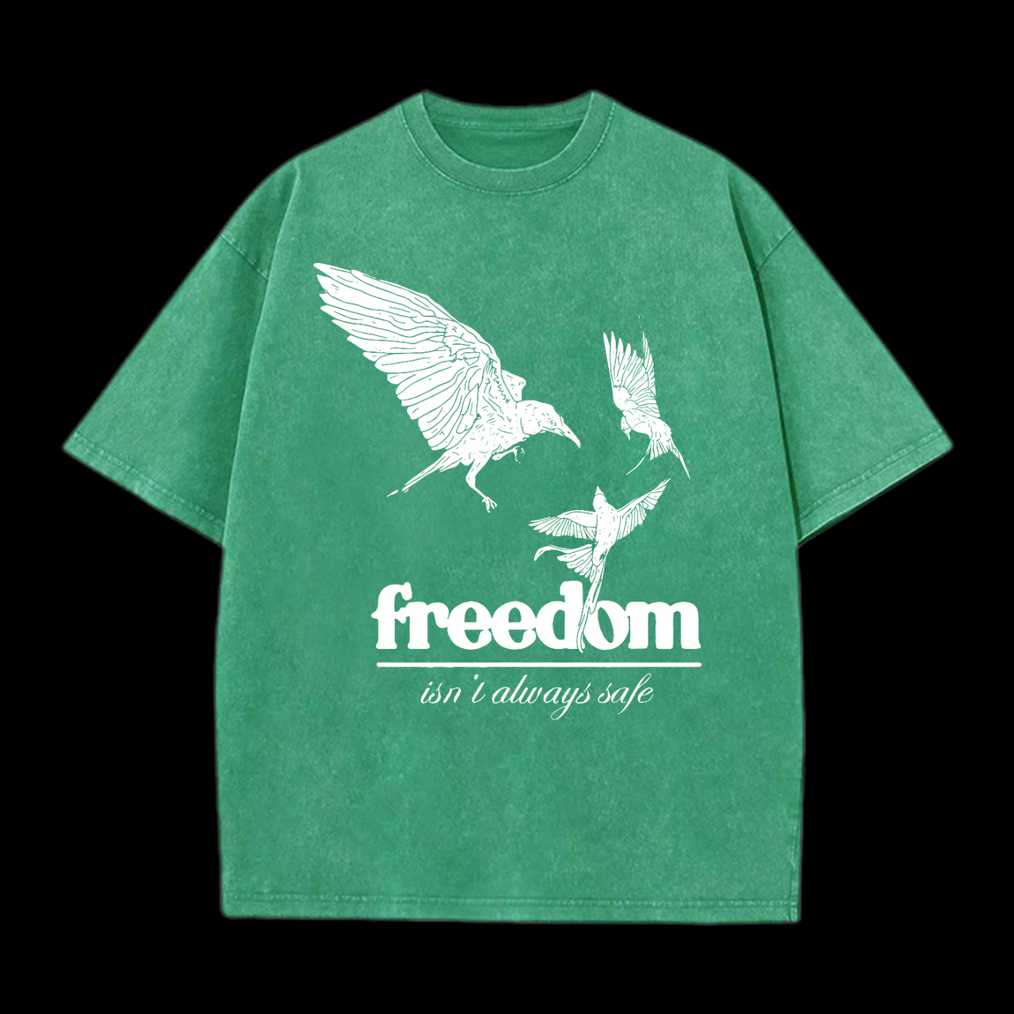 Freedom Isn't Always Safe Washed T-Shirt