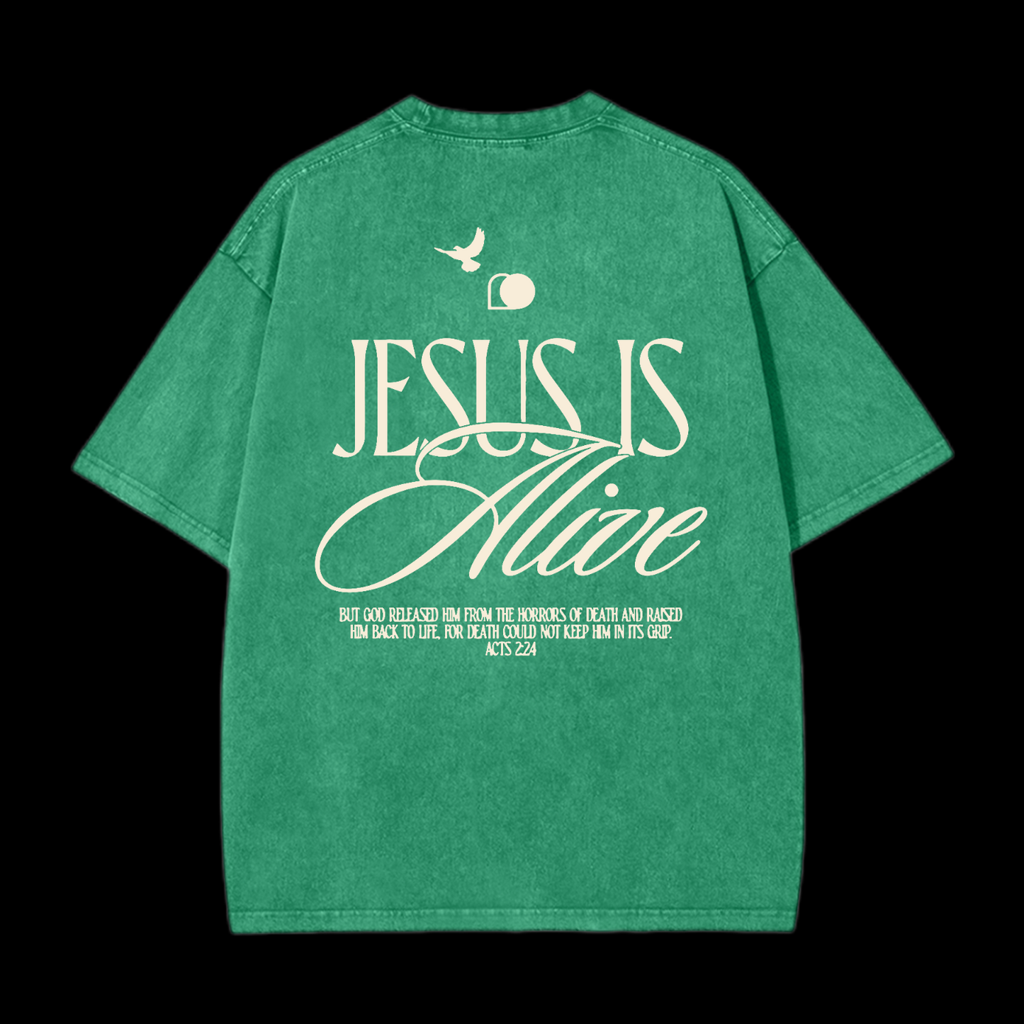 Jesus Is Alive Washed T-Shirt