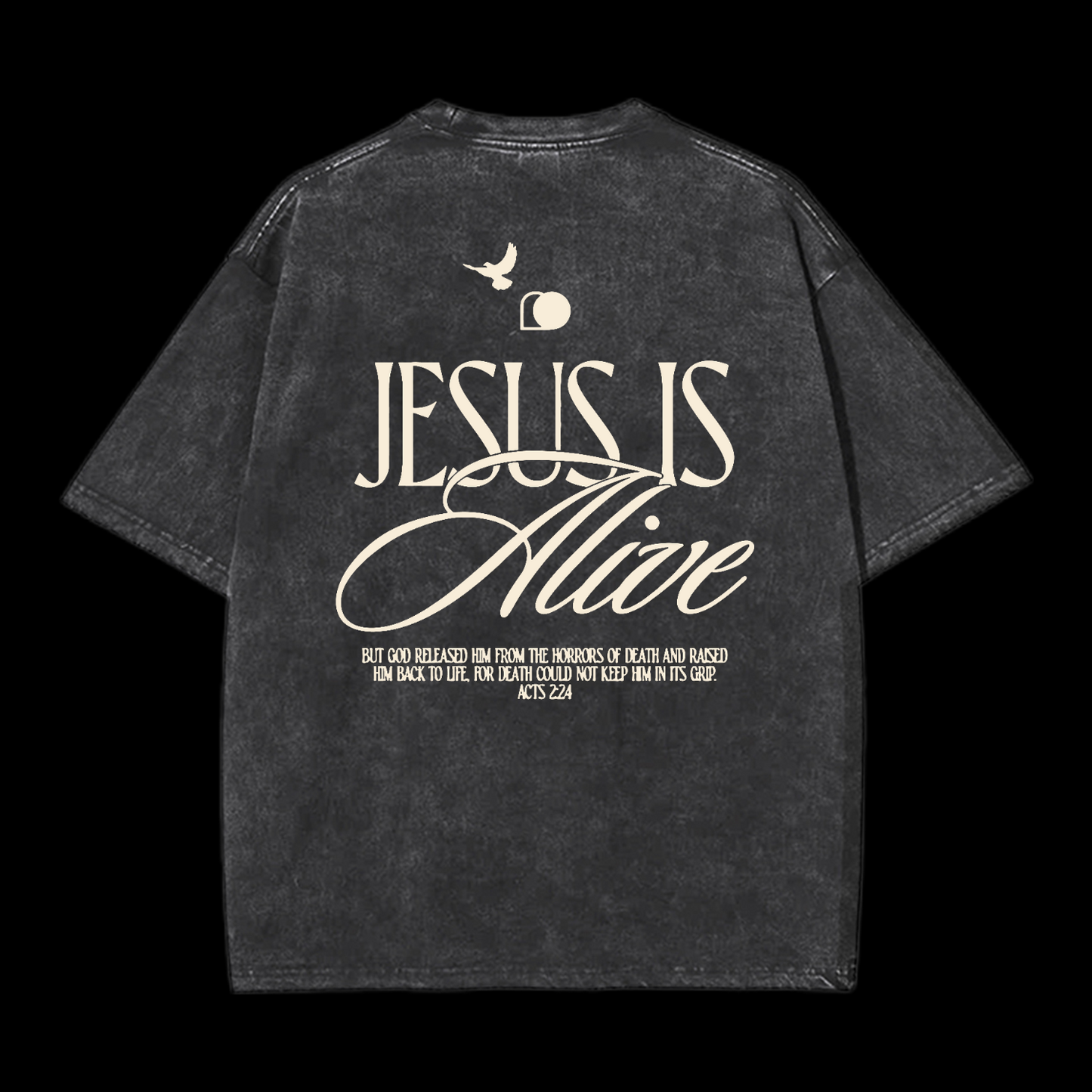 Jesus Is Alive Washed T-Shirt