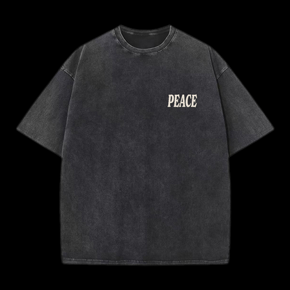 He Will  Be Our Peace Washed T-Shirt