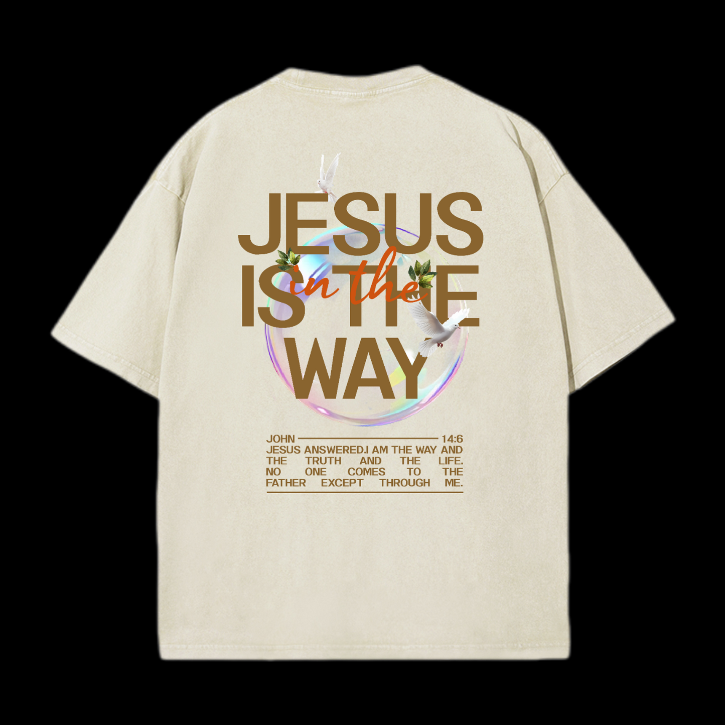 Jesus Is The Way Washed T-Shirt