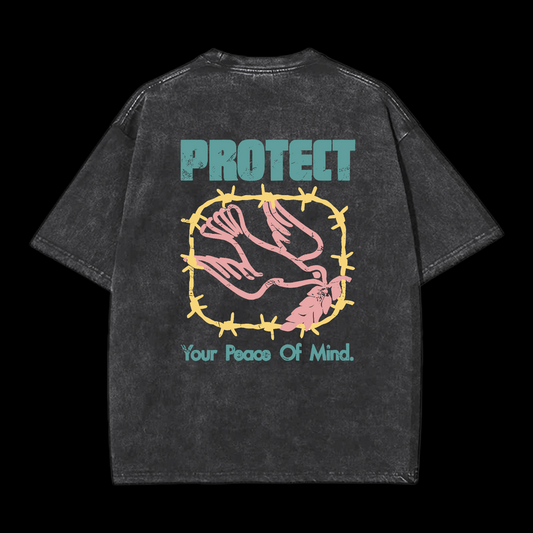 Protect Washed T-Shirt