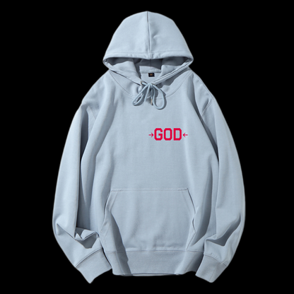 God Is The Reasan Drawstring Hoodie