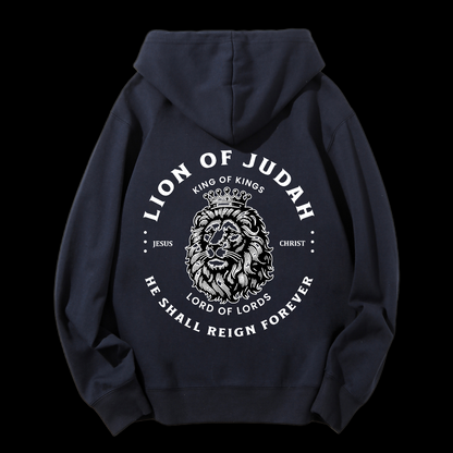 Lion Of Judah Drawstring Hoodie