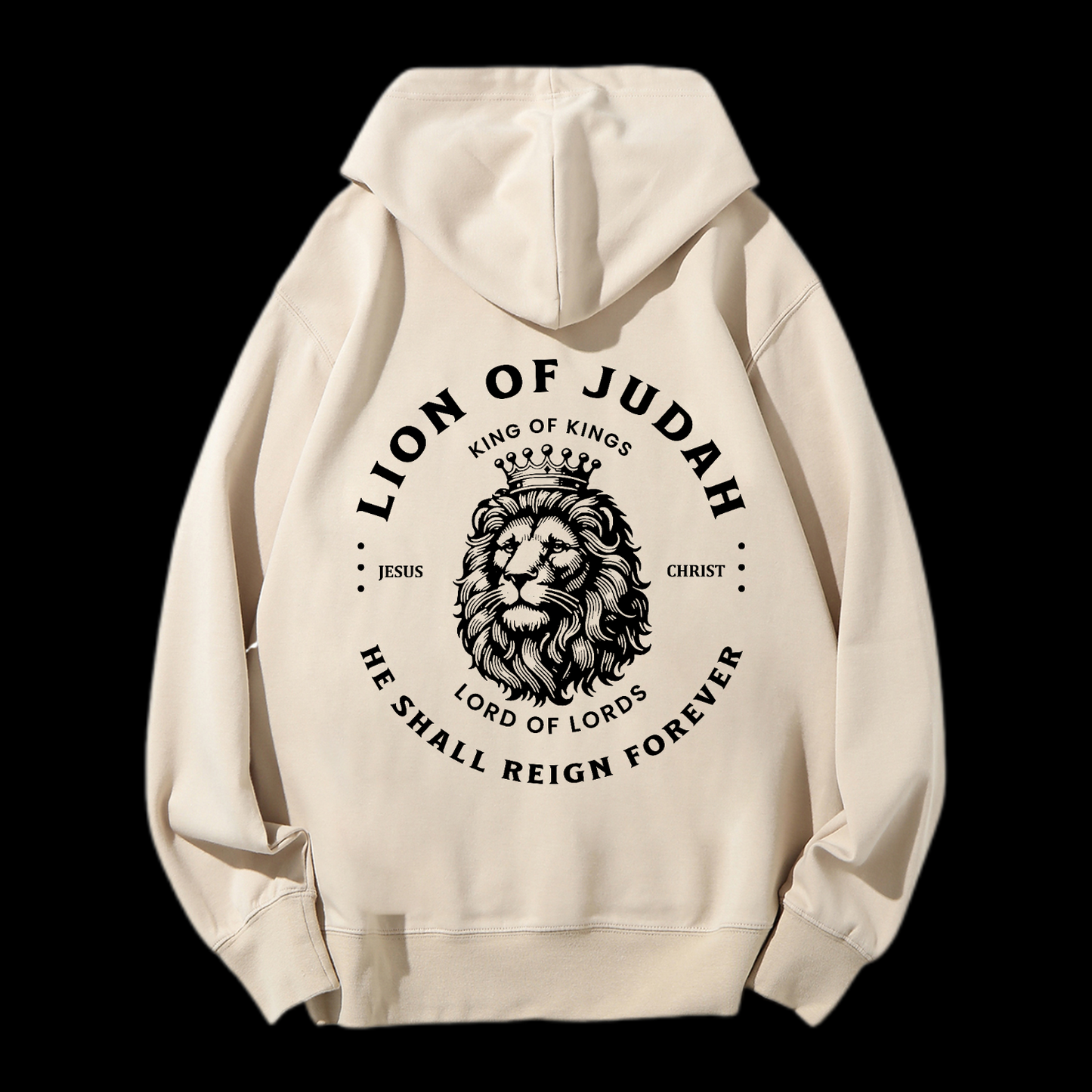 Lion Of Judah Drawstring Hoodie