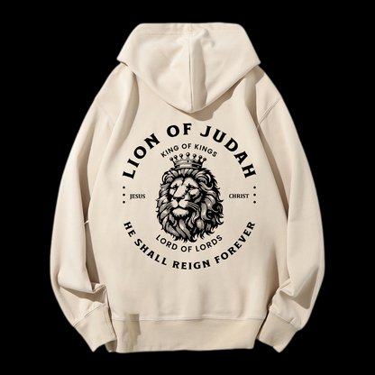 Lion Of Judah Drawstring Hoodie