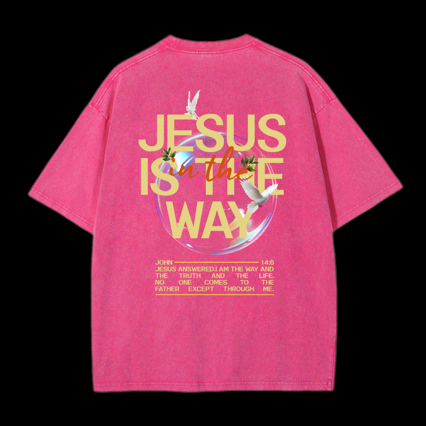Jesus Is The Way Washed T-Shirt