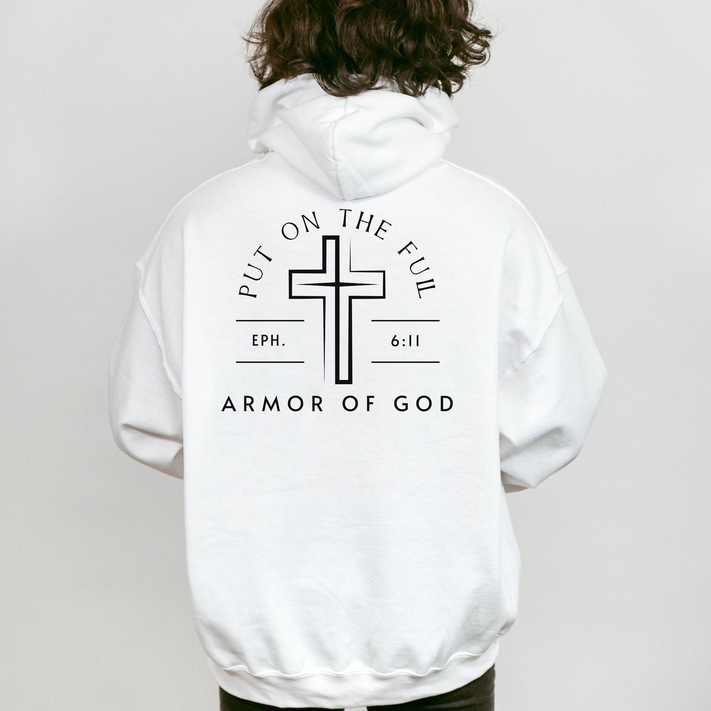 Armor Of God Drawstring Hoodie