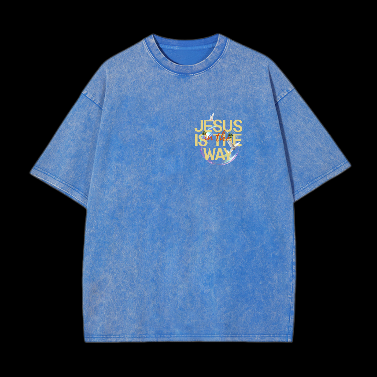 Jesus Is The Way Washed T-Shirt