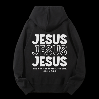 Jesus Drawstring Hoodie