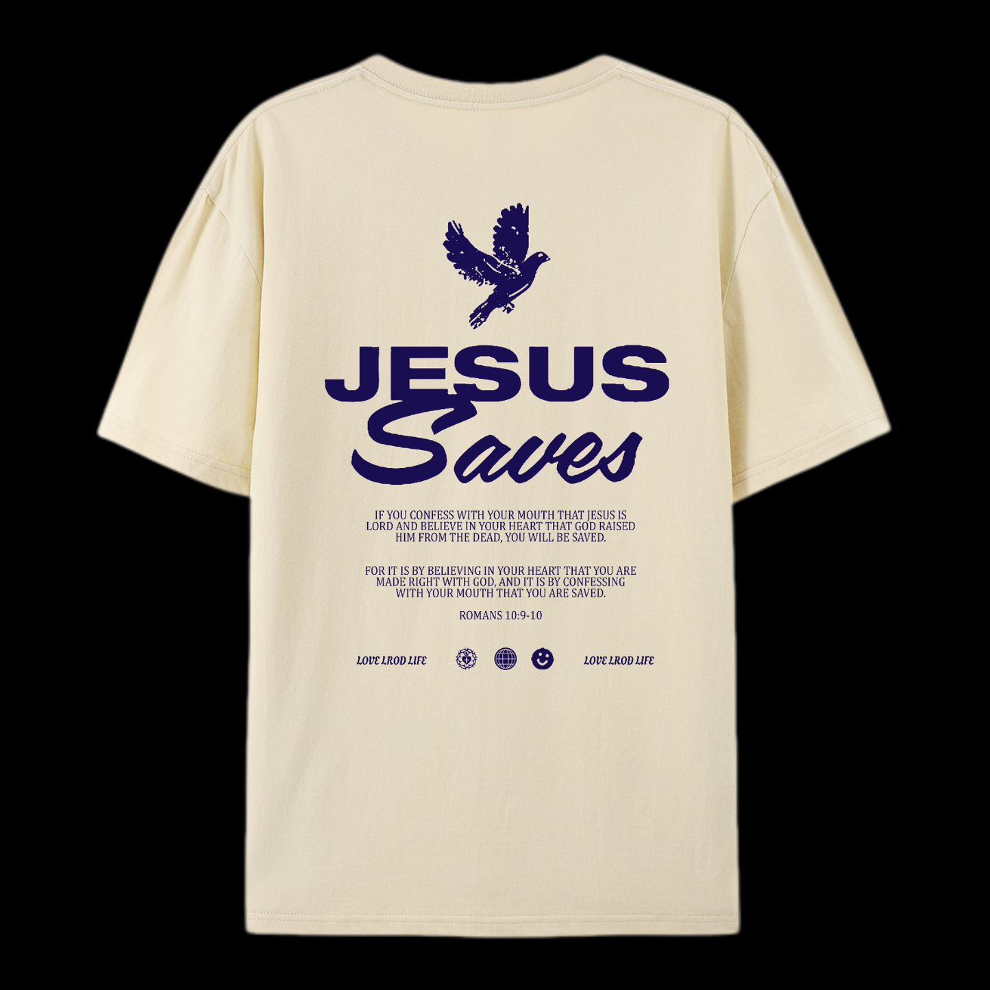 Jesus Saves Cotton T-Shirt
